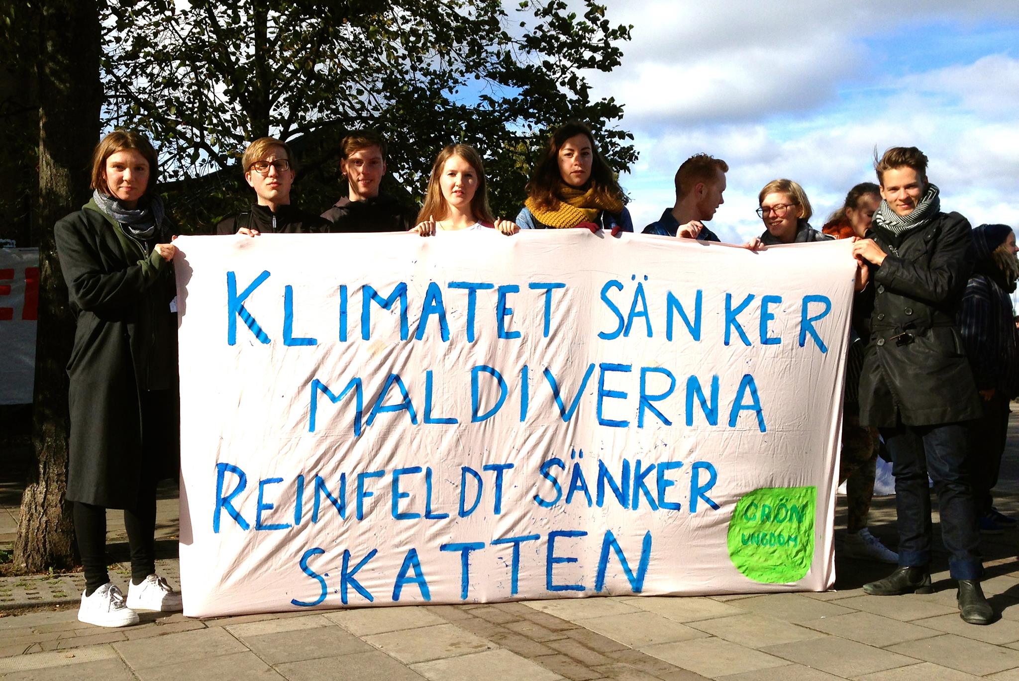 From Klimatskriket (Climate scream) with Grön Ungdom when IPCC released its 5th Assessment Report in 2013 in Stockholm.